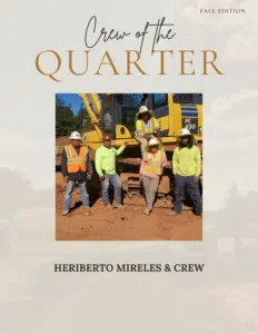 Magnum Contracting Crew of the Quarter Fall 2022