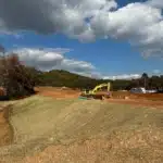 Pond Complete at Pine Grove Townhomes