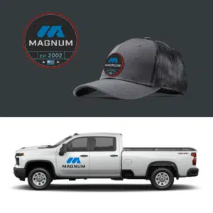 Magnum Rebranding blog...vehicles and caps